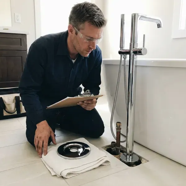 Local bathroom plumbing by GNV Plumbing, Wilmington, DE