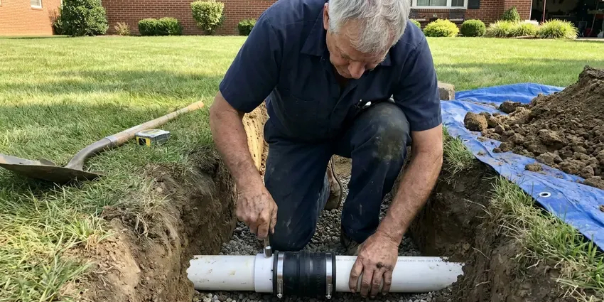 Sewer Line Replacement in Wilmington