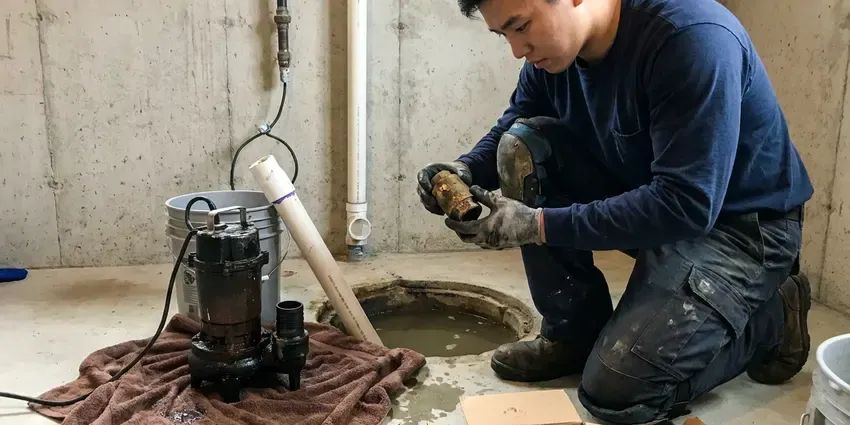 Sump Pump Replacement in Wilmington