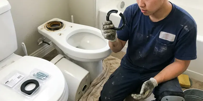 Toilet Bowl Replacement in Wilmington