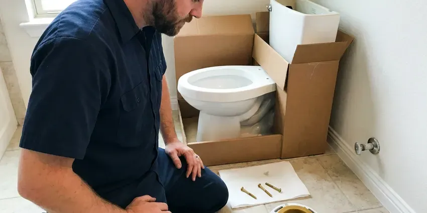 Toilet Installation in Wilmington