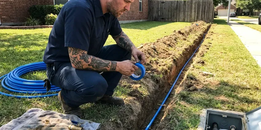 Water Line Replacement in Wilmington